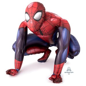 Ballon métallique airwalker Spider-Man