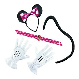 Adult Minnie Mouse accessory kit