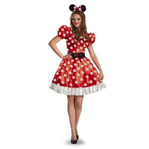 Adult classic red Minnie Mouse costume Small (4-6)