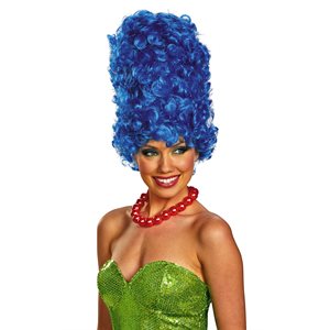 Adult deluxe glam Simpsons Marge wig