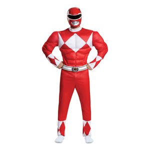 Adult classic Red Ranger costume Large-XL (42-46)