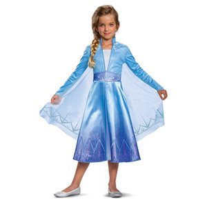 Costume d'Elsa La Reine des Neiges 2 deluxe enfant Moyen (7-8)