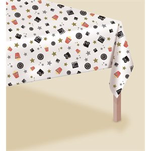 Hollywood Cinema plastic table cover