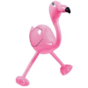 Flamant rose gonflable 24po