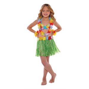 Hula skirt kit for children 5pcs