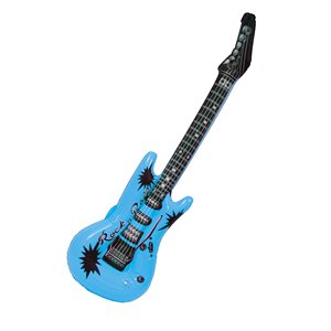 Inflatable rock & roll guitar 37in