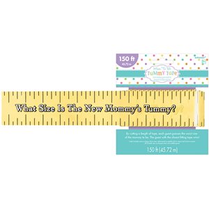 Mom To Be tummy measuring game