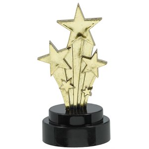 6 trophées étoiles Cinéma Hollywood