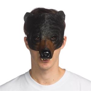 Masque d'ours noir