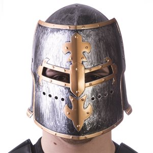 Adjustable medieval helmet