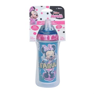 Minnie Mouse insulated straw cup 9oz 18+ months