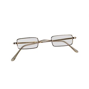 Adult square santa claus glasses