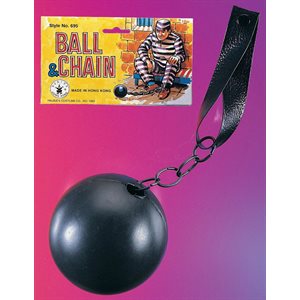 Black ball & chain