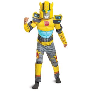 Children Bumblebee muscle costume Small (4-6)