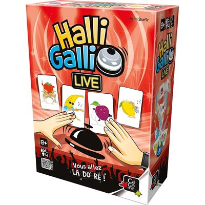 Jeu de rapidité français Halli Galli Live