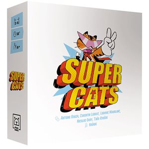 Jeu de cartes français "Super Cats"