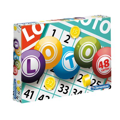 Clementoni french lotto game 48 cards
