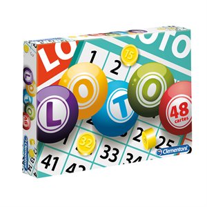 Clementoni french lotto game 48 cards