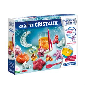 Clementoni Game & Science french create your own crystals