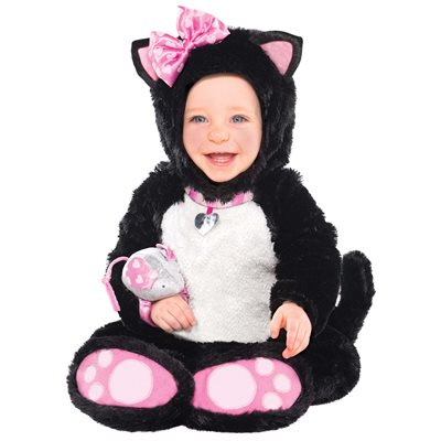 Baby little black kitty costume 6-12 months