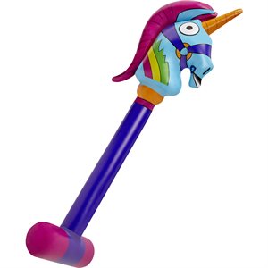 Fortnite Rainbow Smash inflatable unicorn hammer