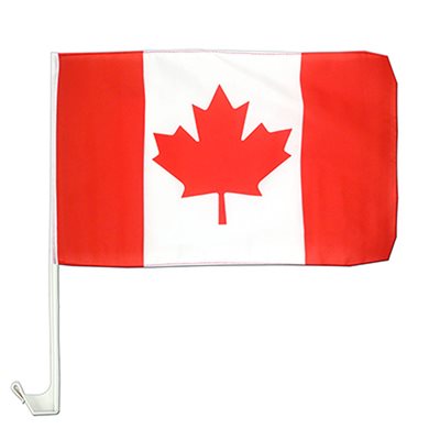 Canada flag 12x18in for car window