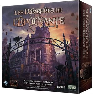 "Les Demeures de l'Épouvante" second edition french board game