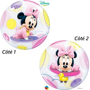 Ballon bulle bébé Minnie Mouse